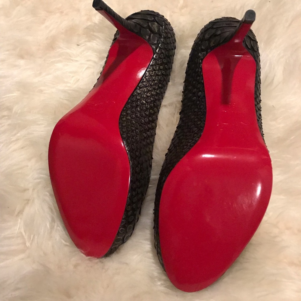 Real Python Christian Louboutin heels, Sz. 38 - Picture 4 of 6